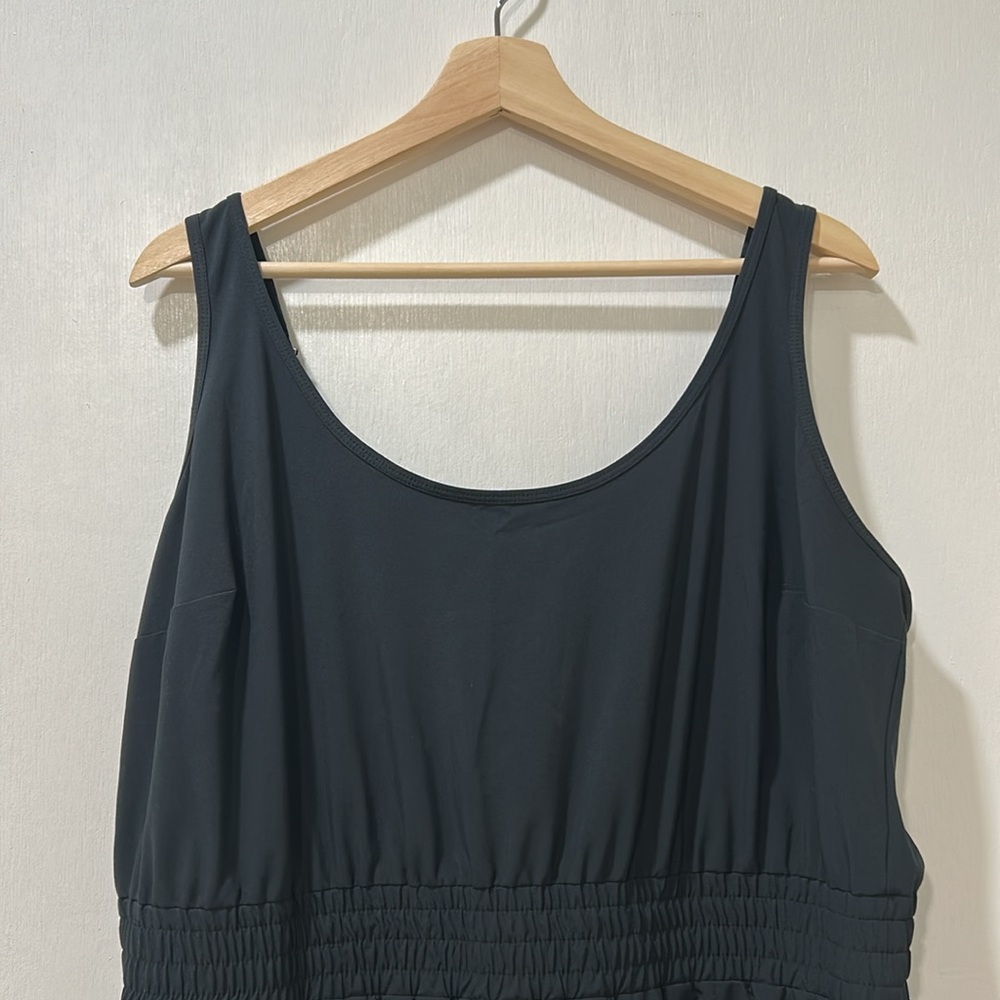 ABERCROMBIE WOMEN SKIRT ROMPER BLACK Sz XLP - Picture 2 of 9